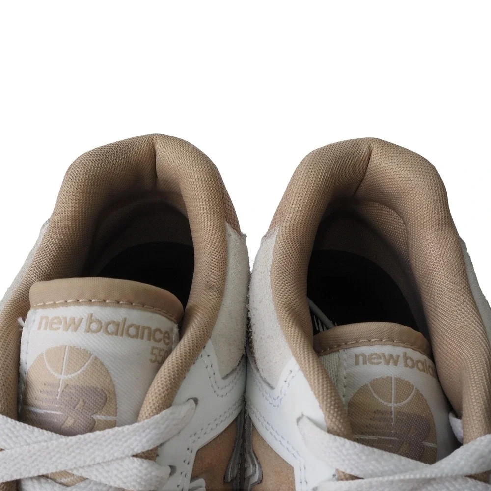 New Balance 550 Incense Casual Sneakers Mens 7.5 Womens 9 White Tan BB550NEC - Picture 11 of 11